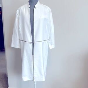 NWT Chico Topper Cost. Alabaster White. Size M.